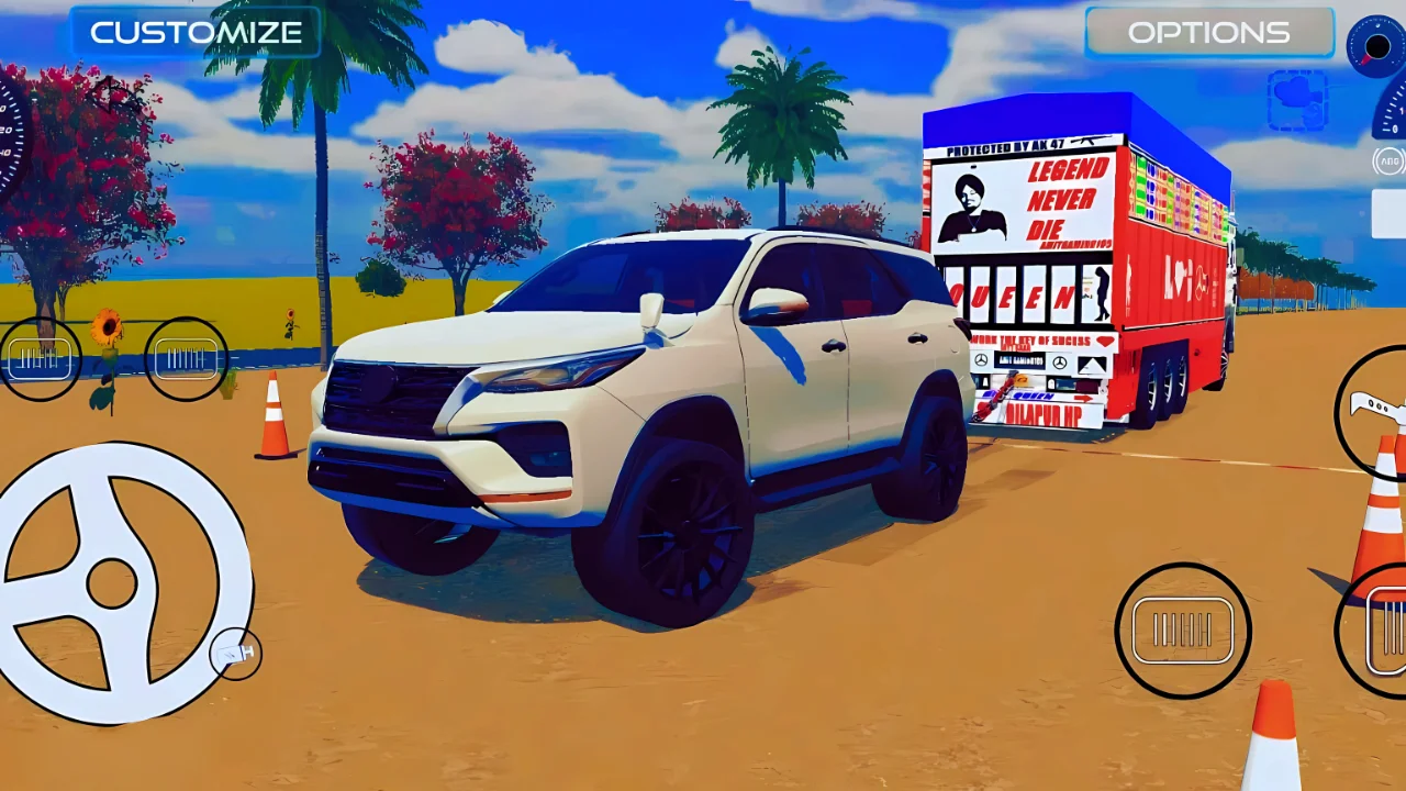 Indian vehicles simulator 3d Cars with Trolley – New Update